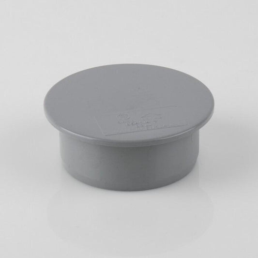 Socket Plug For 82mm Ring Seal Soil Pipe - Plastic Drainage-0