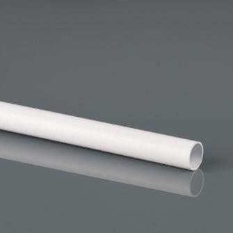 Solvent Weld 32mm X 3M MUPVC Waste Pipe - Plastic Drainage-0
