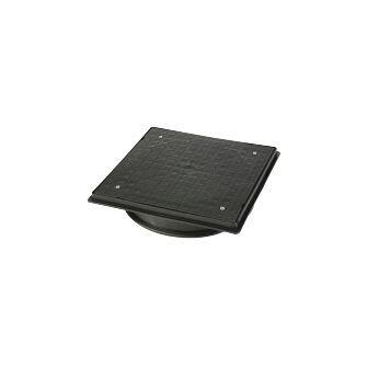 Square Cover & Frame c/w Seals And Fixing Screws (350mm Opening (A+) - Plastic Drainage-0