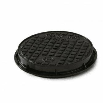 320mm Ductile Iron Cover & PP Frame (En124/Class B125)-0