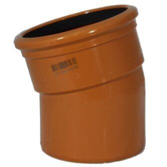 15DEG Single Socket Bend 200mm-0