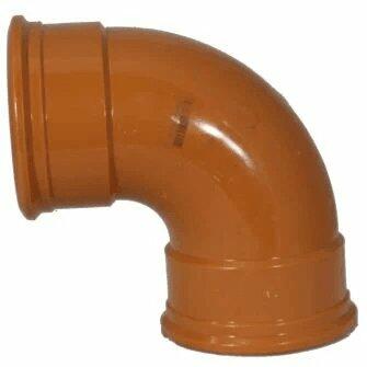 110mm Double Socket Bend 87.5DEG For Underground Drainage Pipe-0