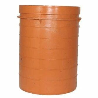Bottle Gully Raising Piece 225mm For 110mm Underground Drainage Pipe-0