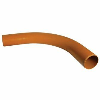 160mm x 45DEG Long Radius Bend P/E For Underground Drainage Pipe-0