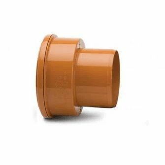 Thick Clay Pipe Socket To 110mm PVC Spigot For Underground Drainage Pipe UG487-0