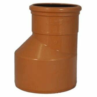 Level Invert Reducer 160mm Spigot / 110mm Socket For 160mm Underground Drainage Pipe-0
