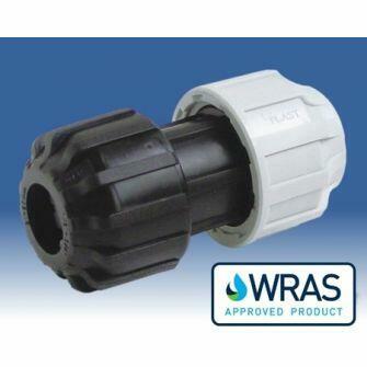 25mm x 27-35mm MDPE PIPE UNIVERSAL COUPLING-0