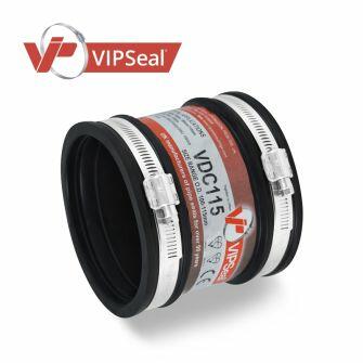 BULK DEAL 4" Plastic To 4" Plastic Pipe Adaptor (Pack of 10)-0
