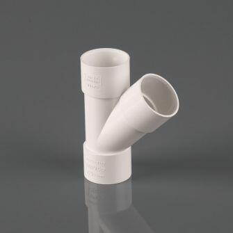 40mm MUPVC 135DEG Solvent Weld Branch-0
