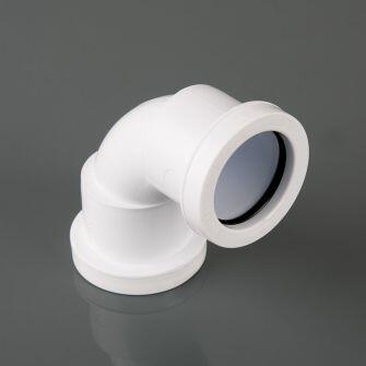 Swept Bend 91.25DEG For 32mm Push Fit Waste System-0
