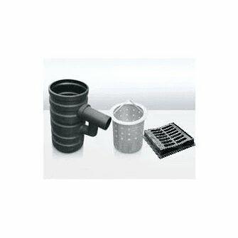 Yard Gully Set c/w Yard Gully, Gully Grate and Aluminium Silt Bucket-0