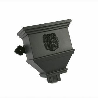 BRH8 Cast Iron Effect Bath Hopper 100mm x 75mm