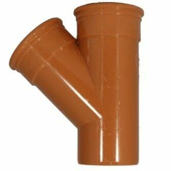 BULK DEAL 110mm Equal Y Junction 45DEG Double Socket (Pack of 10)