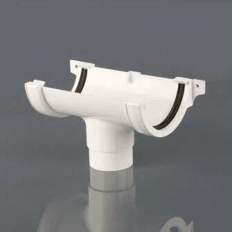 Round Guttering Running Outlet for 112mm 112mm Gutter