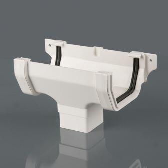 Running Outlet For Square Gutter 114mm