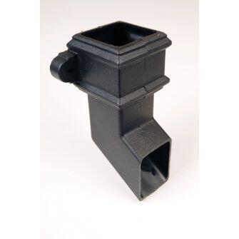 Cascade Shoe With Lugs For Square Downpipe 65mm