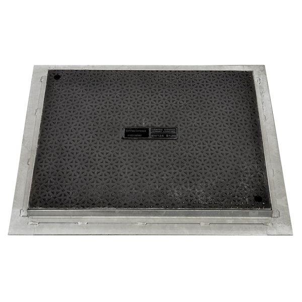 B125 Composite Cover & Galvanised Frame Duct Access Cover - 300mm x 450mm