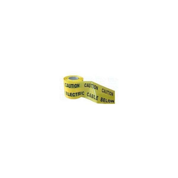 UNDERGROUND WARNING TAPE - CAUTION ELECTRIC CABLE