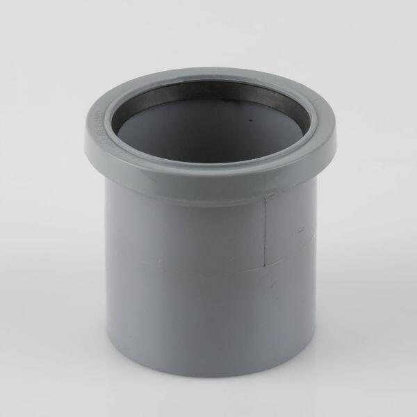 Single Socket Coupler For 82mm Ring Seal Soil Pipe