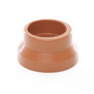 Rainwater 82mm Spigot/Socket To 68mm Round Socket For Underground Drainage Pipe