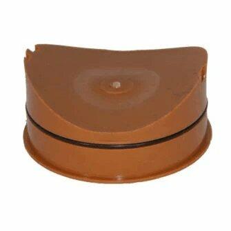 Bottle Gully Blanking Plug (comes with waste boss) For 110mm Underground Drainage Pipe