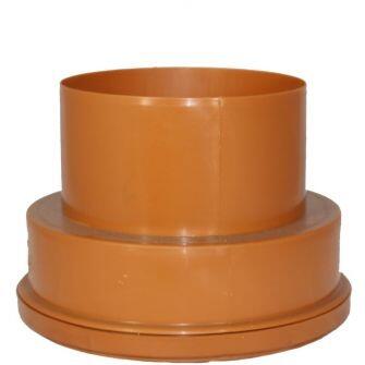 Super Clay Pipe Socket To 160mm PVC Spigot For Underground Drainage Pipe