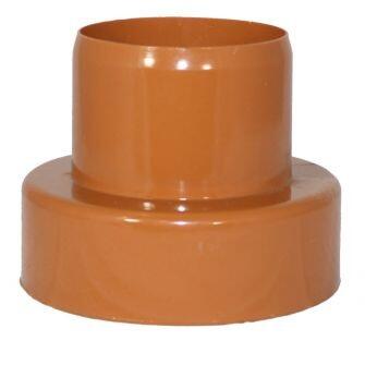 Clay/Cast Iron Adaptors 160mm To Spigot For Underground Drainage Pipe